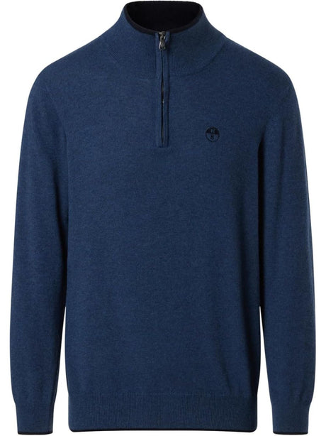 Pullover North Sails HALF ZIP Uomo - Blu