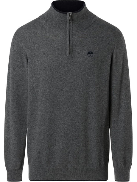 Pullover North Sails HALF ZIP Uomo - Grigio
