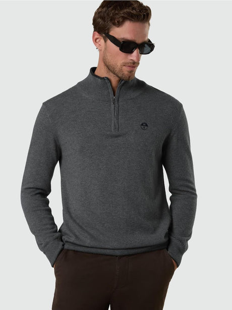 Pullover North Sails HALF ZIP Uomo - Grigio