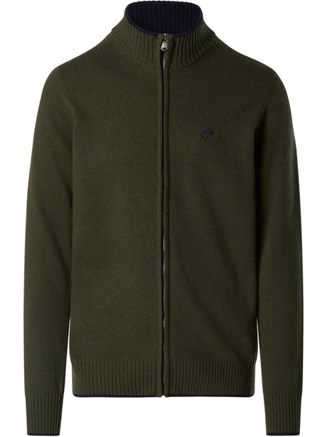 Pullover North Sails FULL ZIP Uomo - Verde