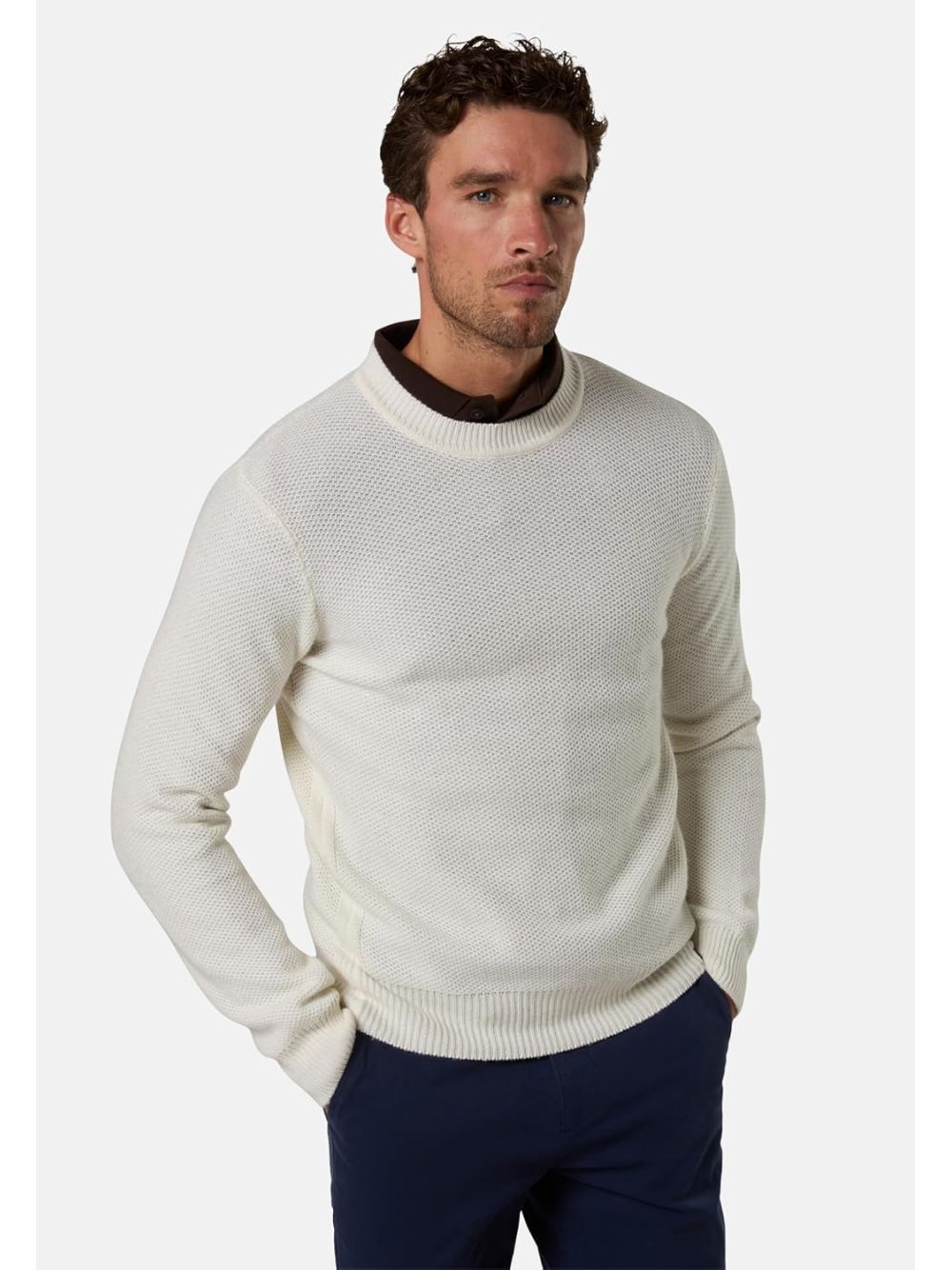 Pullover North Sails HALF ZIP Uomo - Bianco