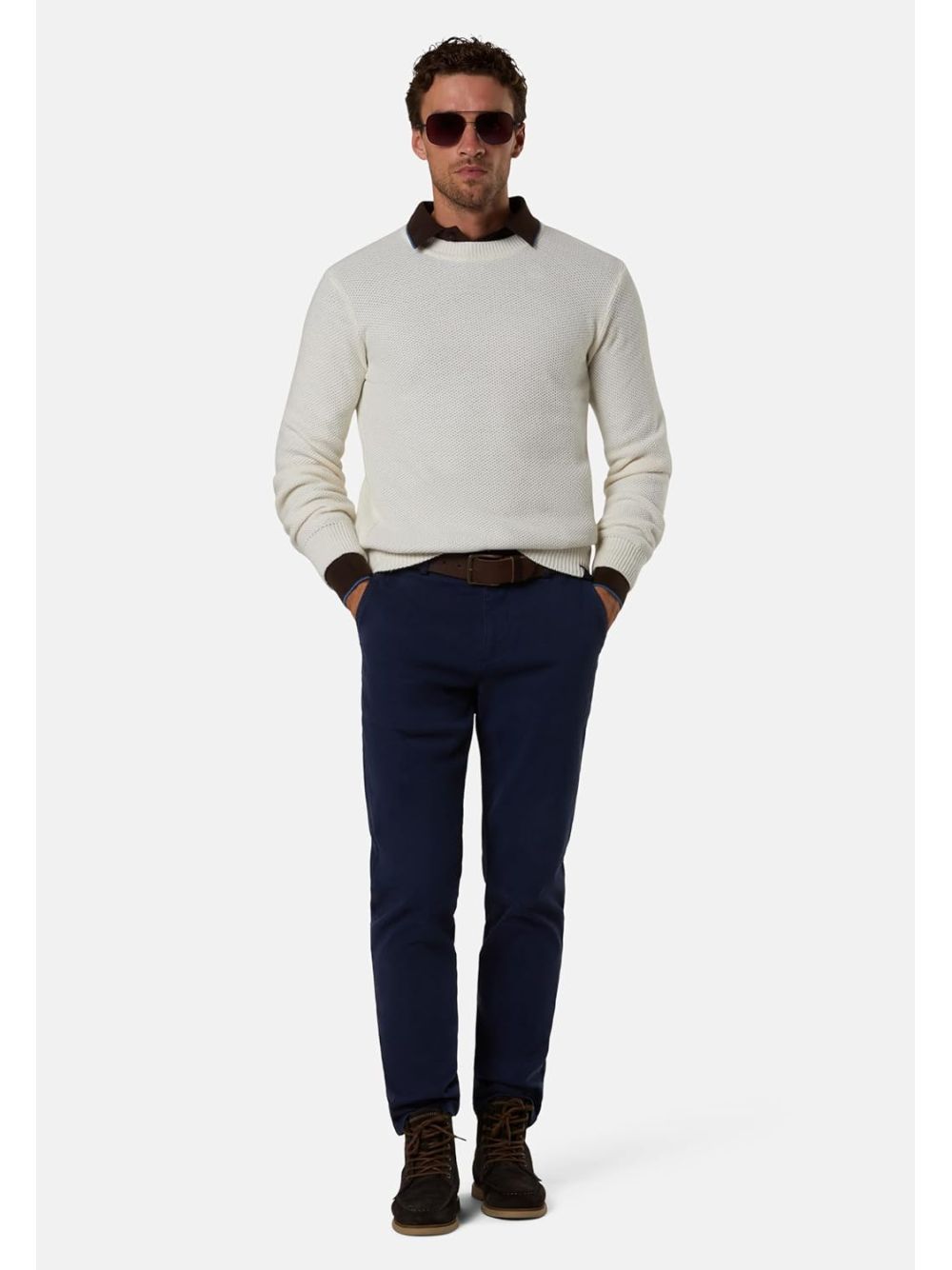 Pullover North Sails HALF ZIP Uomo - Bianco