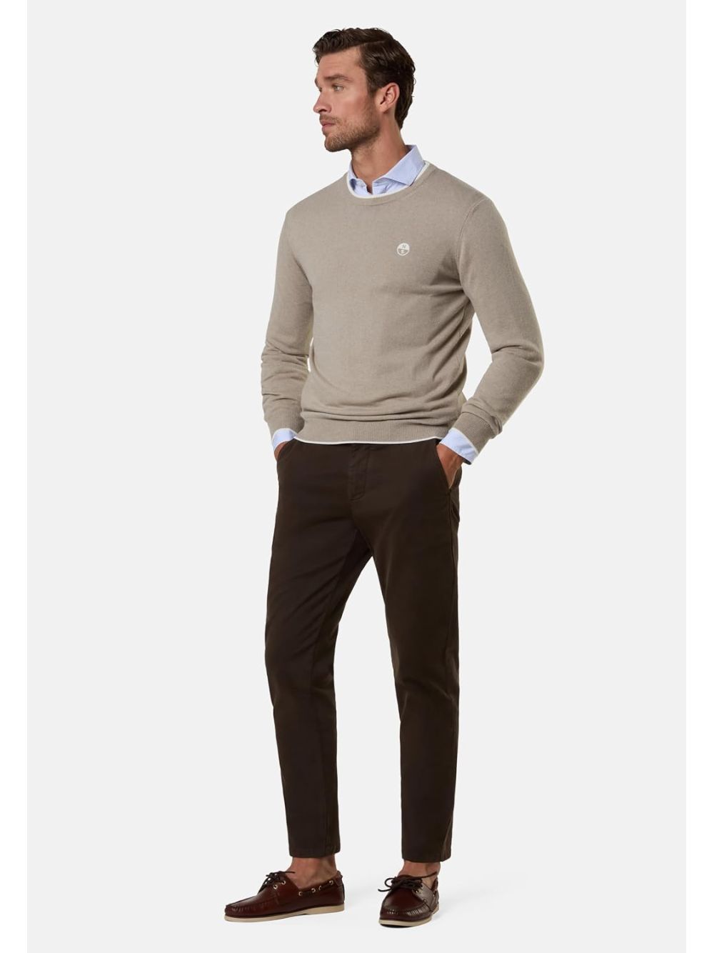 Pullover North Sails CREW NECK Uomo - Grigio
