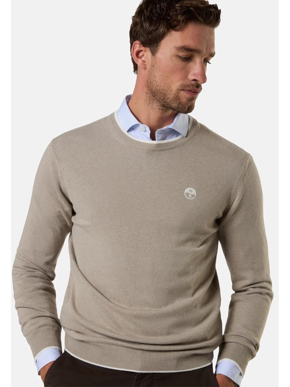Pullover North Sails CREW NECK Uomo - Grigio