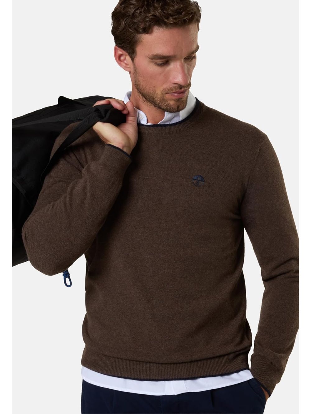 Pullover North Sails CREW NECK Uomo - Marrone