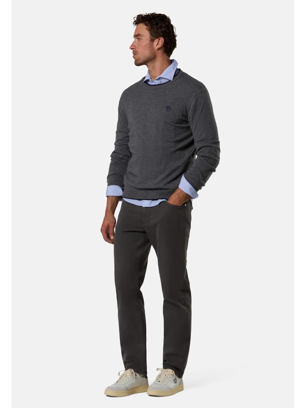Pullover North Sails CREW NECK Uomo - Grigio