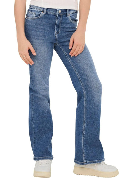 Jeans Only JUICY LIFE FLARED DNM CRO557 NOOS Bambina - Denim