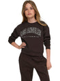 Felpa Only SWEAT LS CREW OVZ STAT SWT NOOS Bambina - Marrone