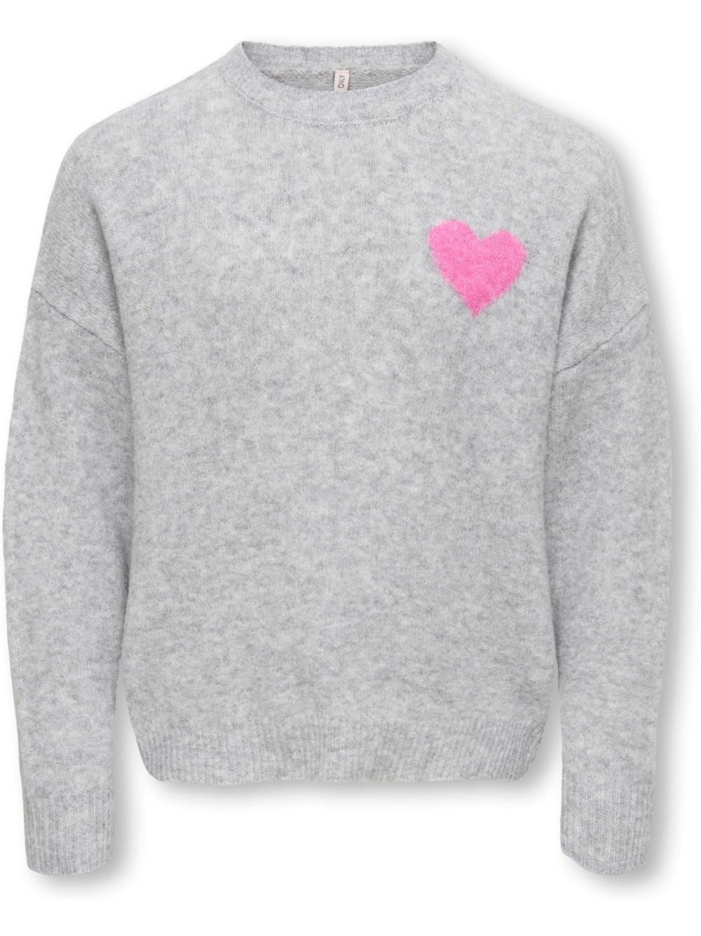 Pullover Only ABBY LOVE PULLOVER VD KNT Bambina - Grigio