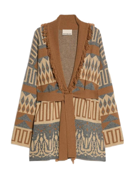 Cardigan Pennyblack ARMONIOSO Donna - Marrone