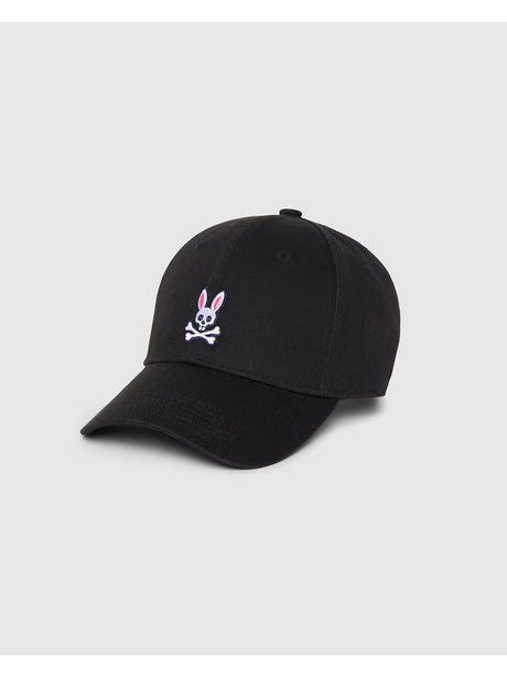 Cappello Psycho Bunny classic baseball Uomo - Nero