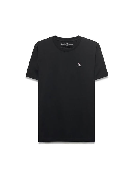 T-shirt Psycho Bunny classic crew Uomo - Nero