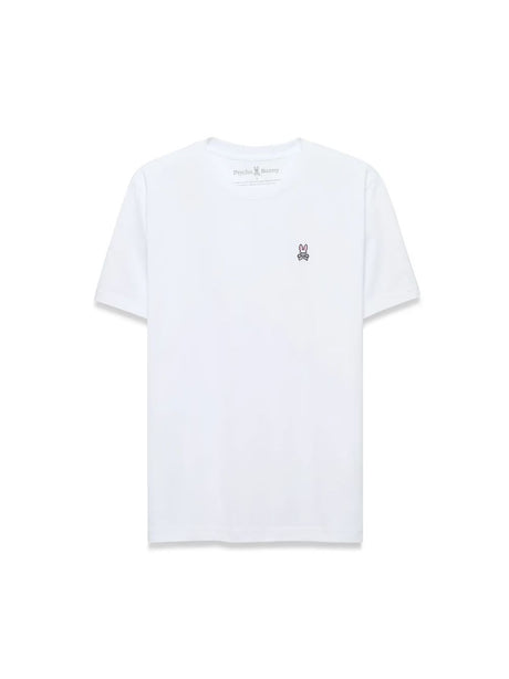T-shirt Psycho Bunny classic crew Uomo - Bianco