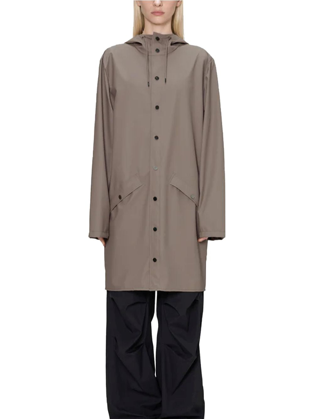 Impermeabile Rains LONG W3 Unisex - Beige