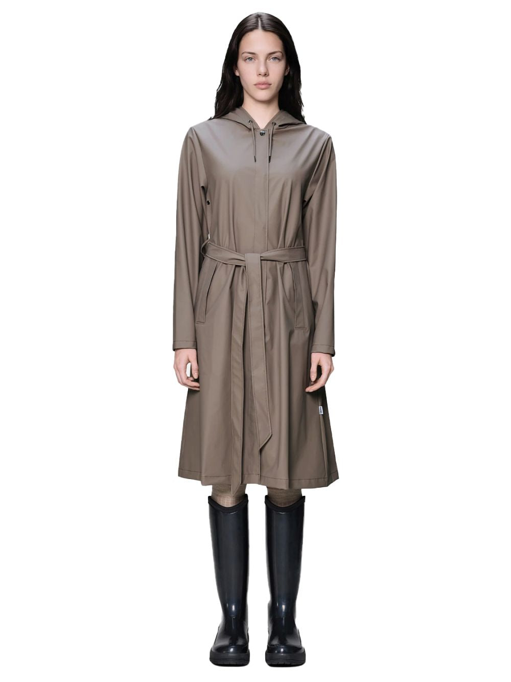 Impermeabile Rains A-LINE LONGER W3 Donna - Beige