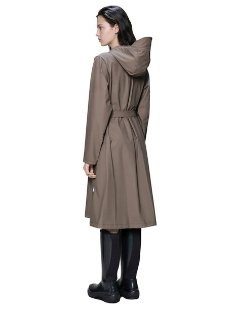 Impermeabile Rains A-LINE LONGER W3 Donna - Beige