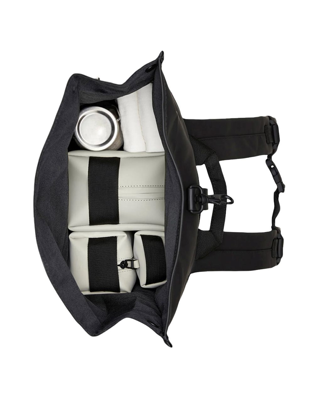Zaino Rains ROLLTOP RUCKSACK Unisex - Grigio