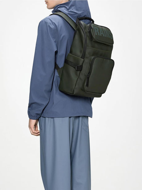 Zaino Rains Unisex - Verde