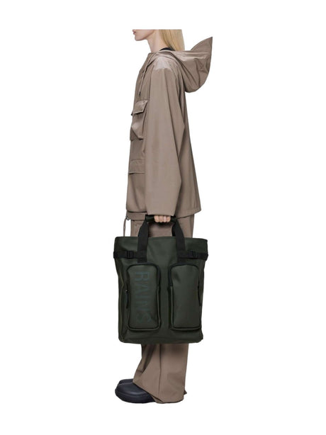 Zaino Rains Unisex - Verde