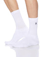 Calze Ralph Lauren CREW W/PP-CREW-3 PACK Uomo - Bianco