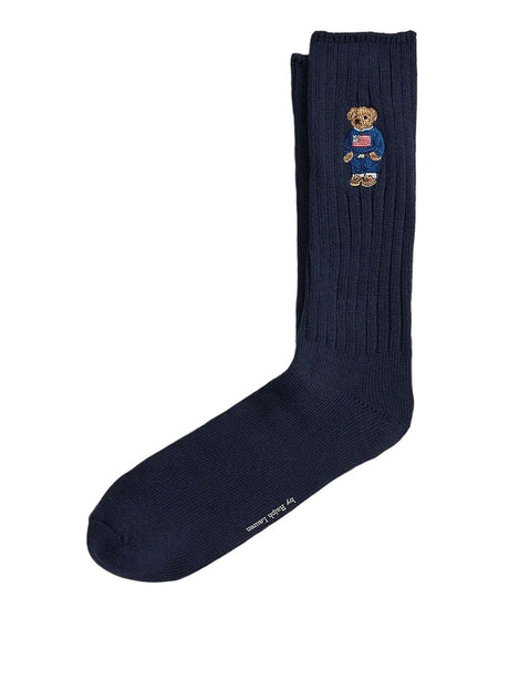 Calze Ralph Lauren EMBRDRD BR C-CREW Uomo - Navy