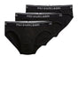 Intimo Ralph Lauren LOW RISE BRIEF 3 PACK Uomo - Nero
