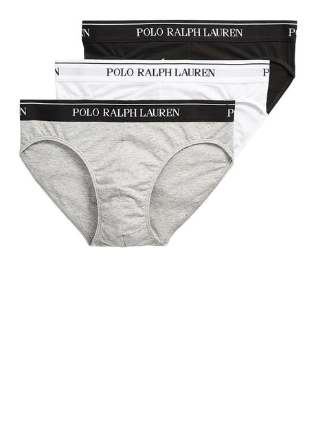 Intimo Ralph Lauren LOW RISE BRIEF 3 PACK Uomo - Multicolore