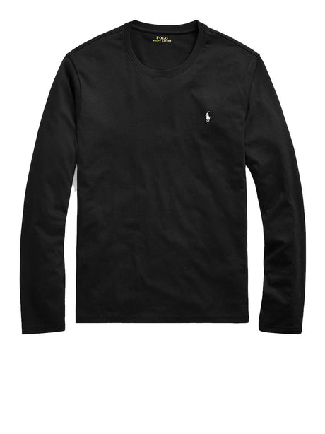 T-shirt Ralph Lauren L/S CREW SLEEP Uomo - Nero