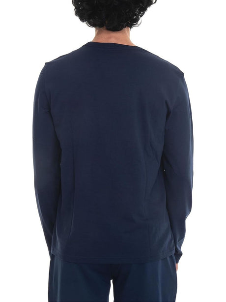 T-shirt Ralph Lauren L/S CREW SLEEP Uomo - Navy