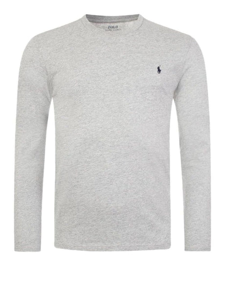 T-shirt Ralph Lauren L/S CREW SLEEP Uomo - Grigio