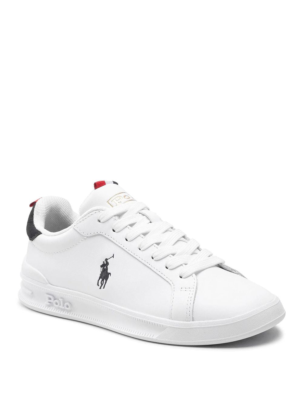 Sneakers Ralph Lauren HRT CT II LOW TOP LACE Uomo - Bianco