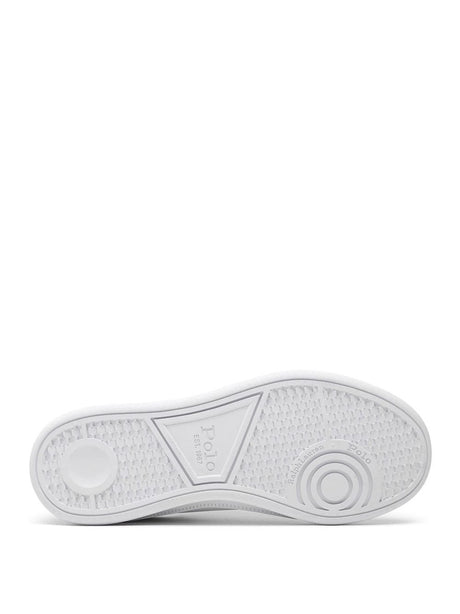 Sneakers Ralph Lauren HRT CT II LOW TOP LACE Uomo - Bianco