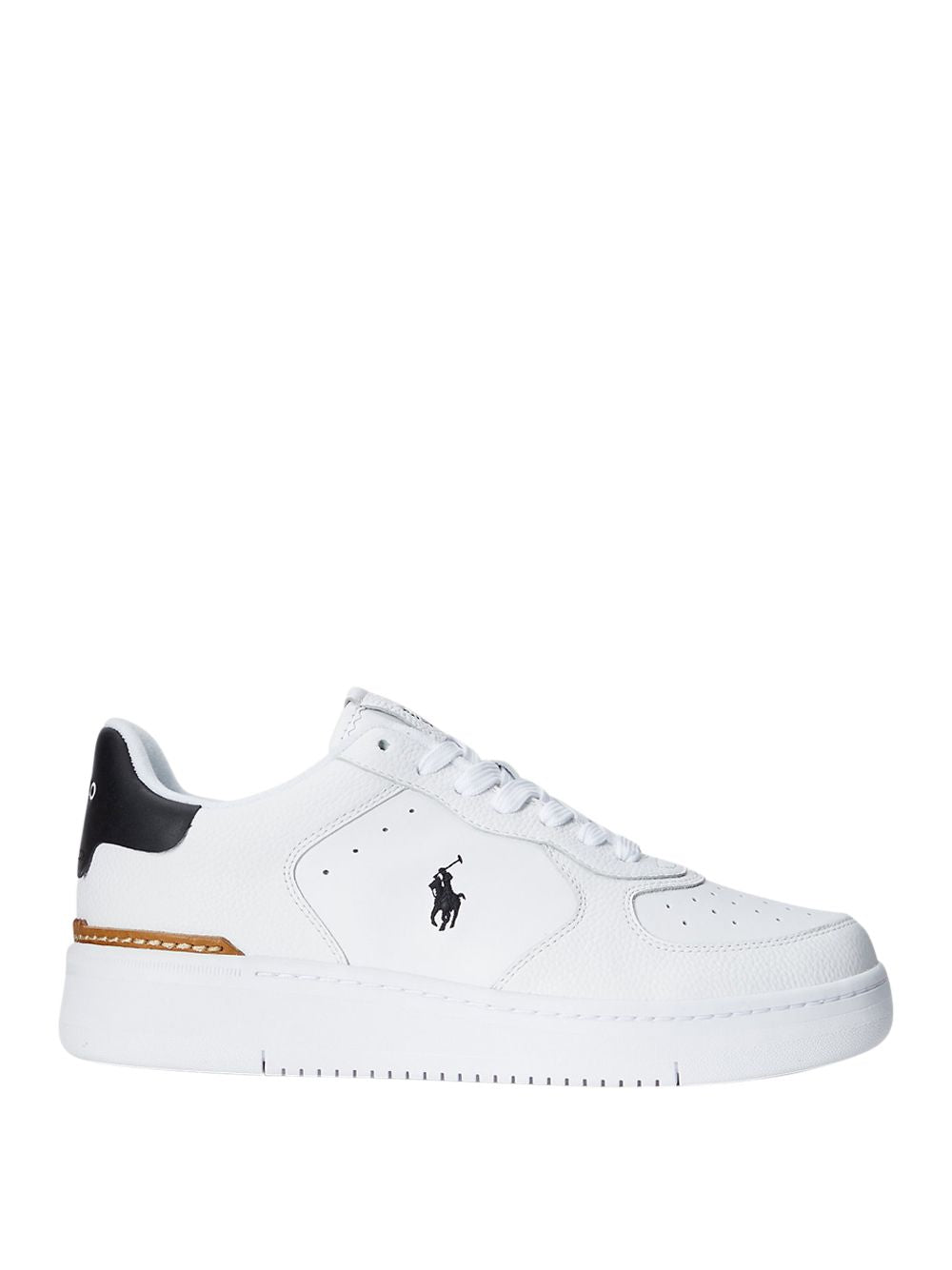 Sneakers Ralph Lauren MASTERS CRT LOW TOP LACE Uomo - Bianco