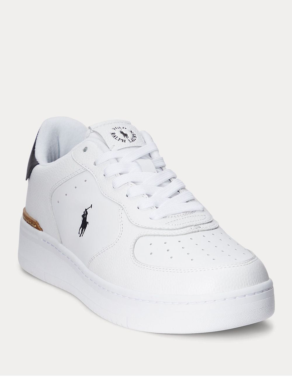 Sneakers Ralph Lauren MASTERS CRT LOW TOP LACE Uomo - Bianco