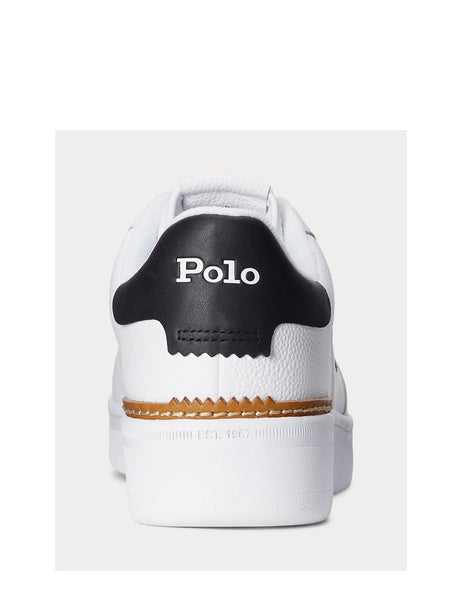 Sneakers Ralph Lauren MASTERS CRT LOW TOP LACE Uomo - Bianco