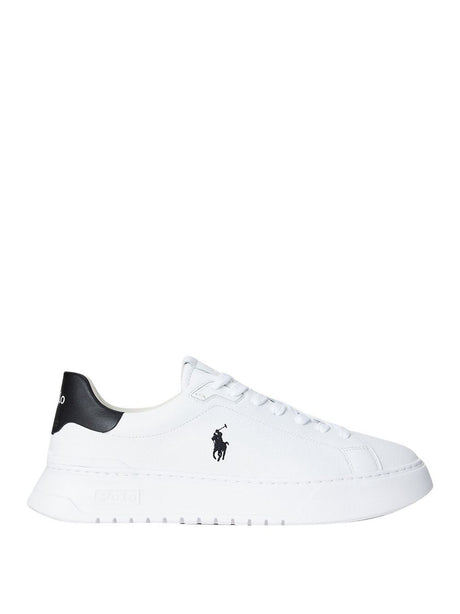 Sneakers Ralph Lauren RLITE COURT LOW TOP LACE Uomo - Bianco