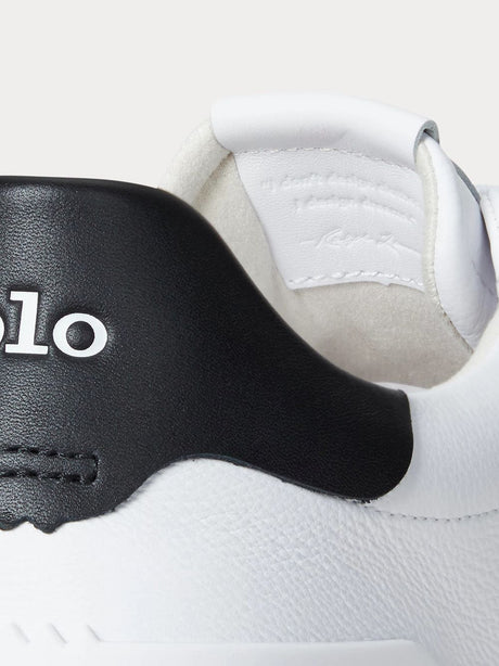 Sneakers Ralph Lauren RLITE COURT LOW TOP LACE Uomo - Bianco