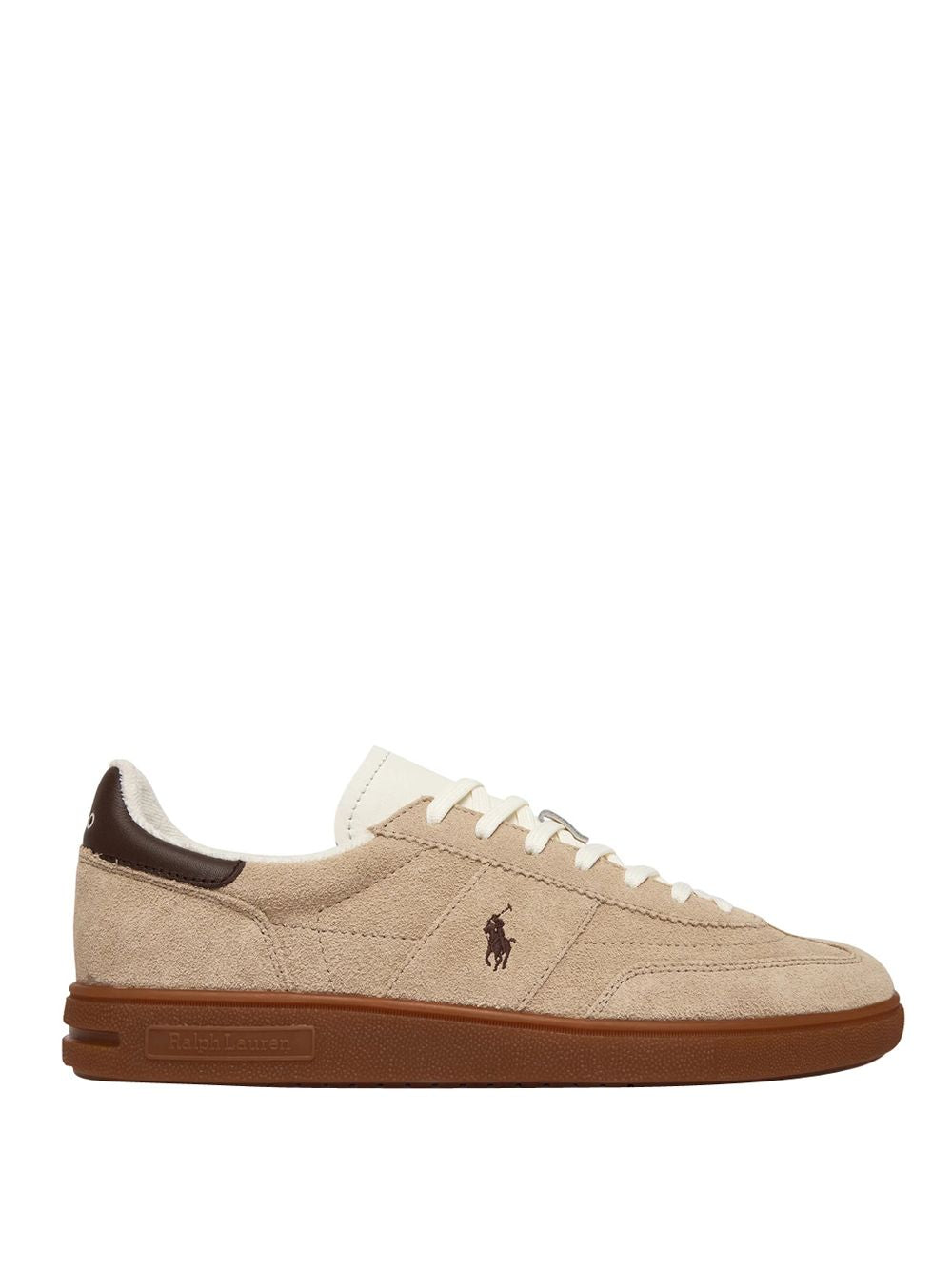 Sneakers Ralph Lauren BEDFORD PP LOW TOP LACE Uomo - Beige