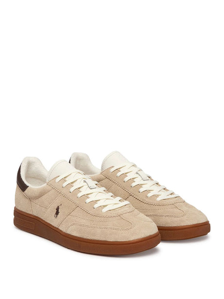 Sneakers Ralph Lauren BEDFORD PP LOW TOP LACE Uomo - Beige
