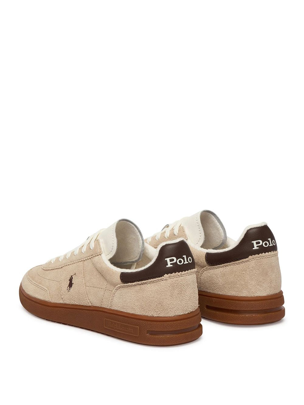 Sneakers Ralph Lauren BEDFORD PP LOW TOP LACE Uomo - Beige