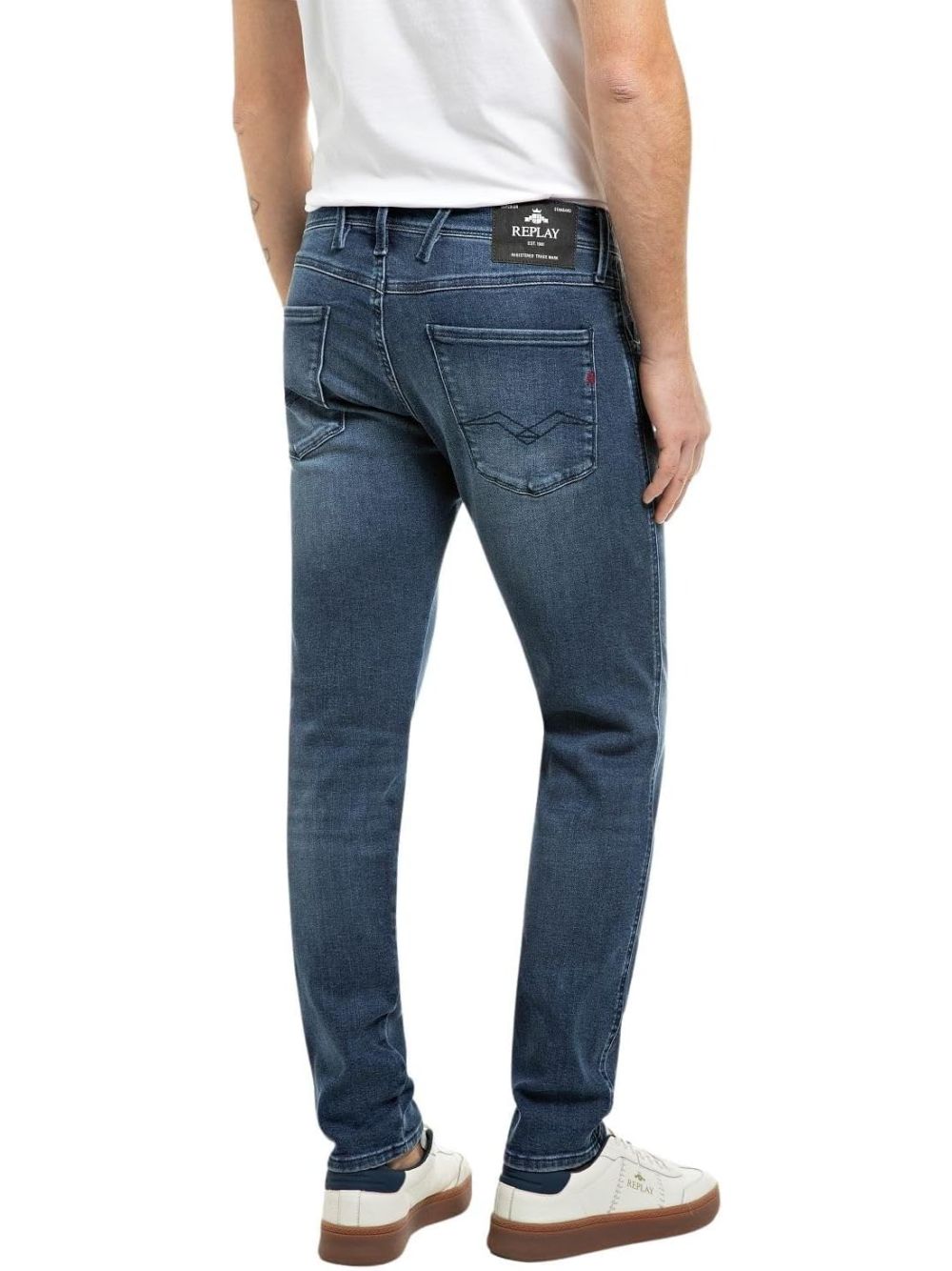 Pantalone Replay Uomo - Blu