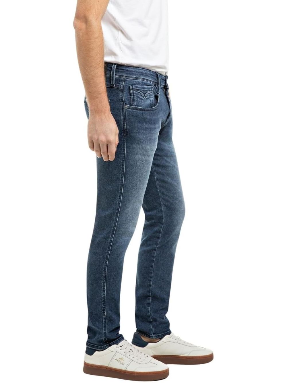 Pantalone Replay Uomo - Blu
