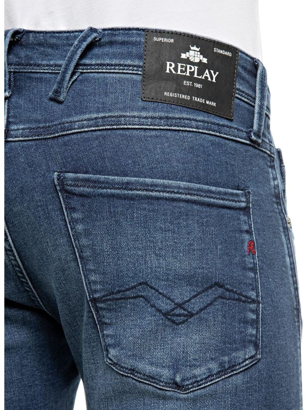 Pantalone Replay Uomo - Blu