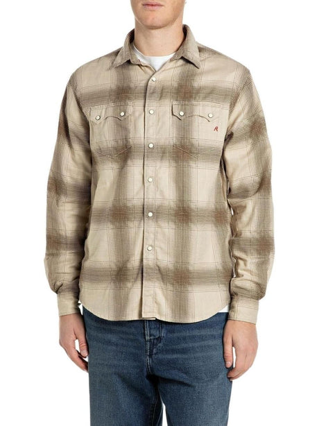 Camicia Replay Uomo - Marrone