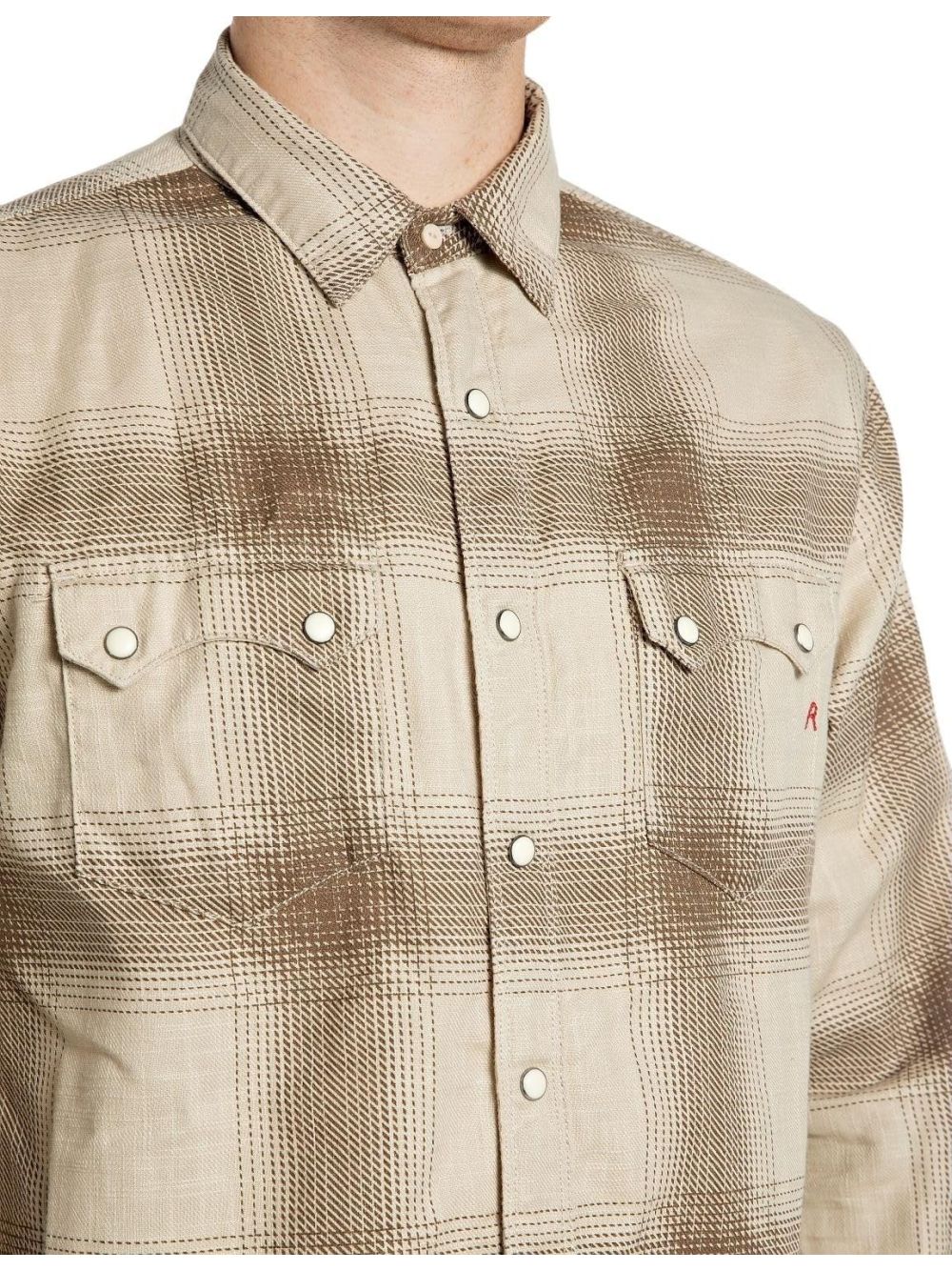 Camicia Replay Uomo - Marrone