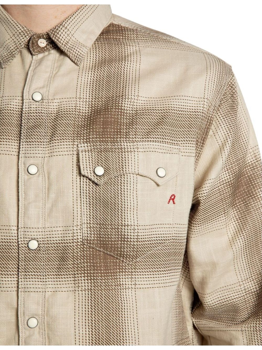 Camicia Replay Uomo - Marrone