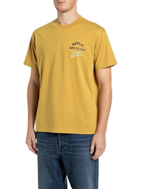 T-shirt Replay Uomo - Giallo