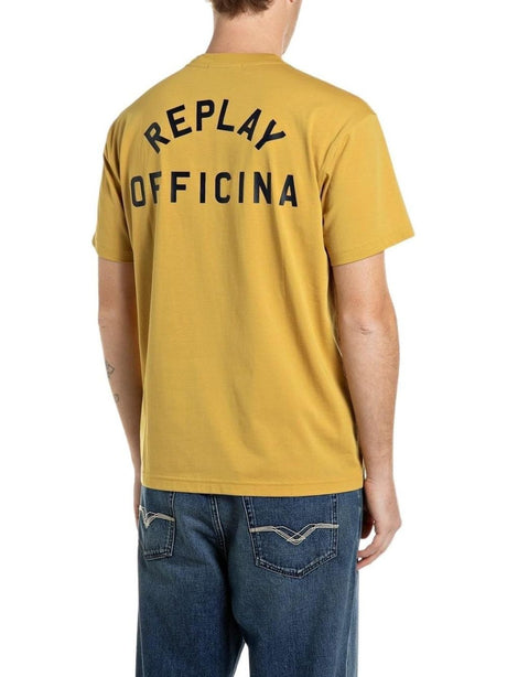 T-shirt Replay Uomo - Giallo