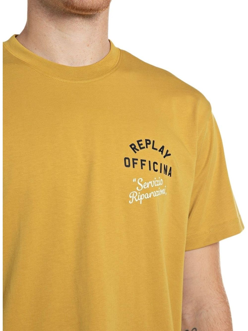 T-shirt Replay Uomo - Giallo