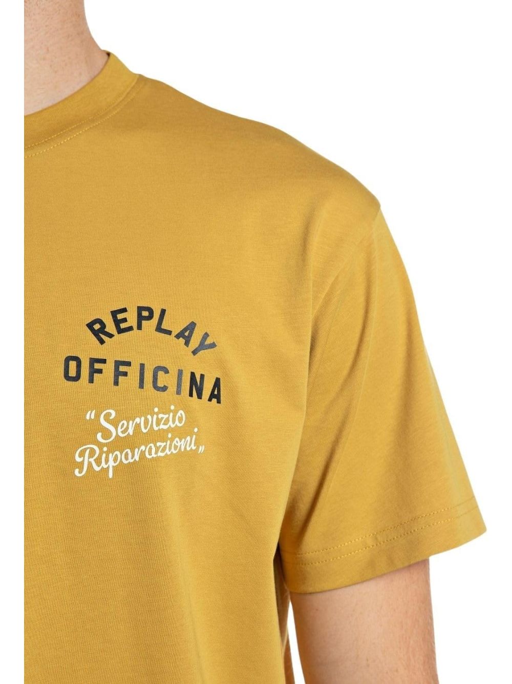 T-shirt Replay Uomo - Giallo
